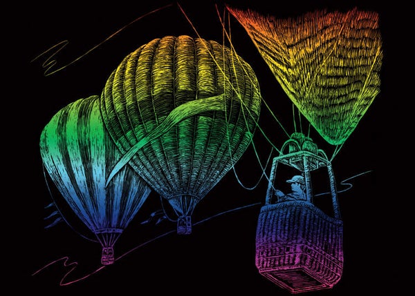 RAINMIN106 - BALLOON RIDE RAINBOW