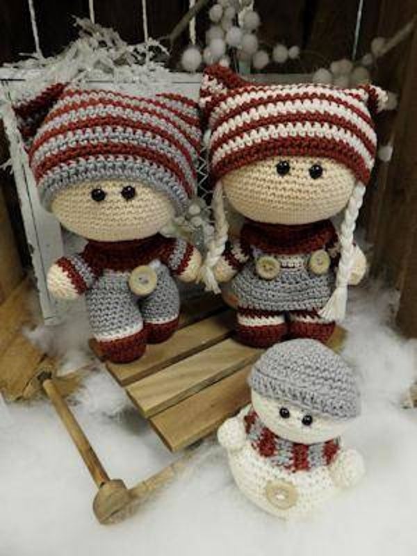 69040/015 Funny Snowy set