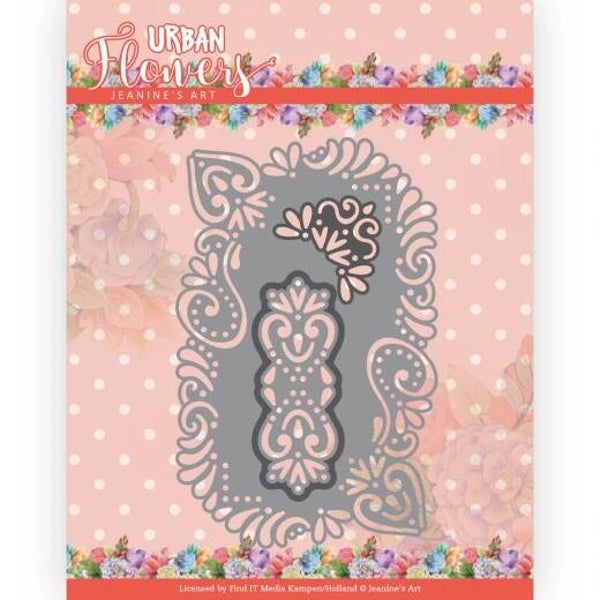 JAD10164 Urban Flowers - Urban Rectangle