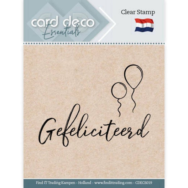 CDECS019 Gefeliciteerd