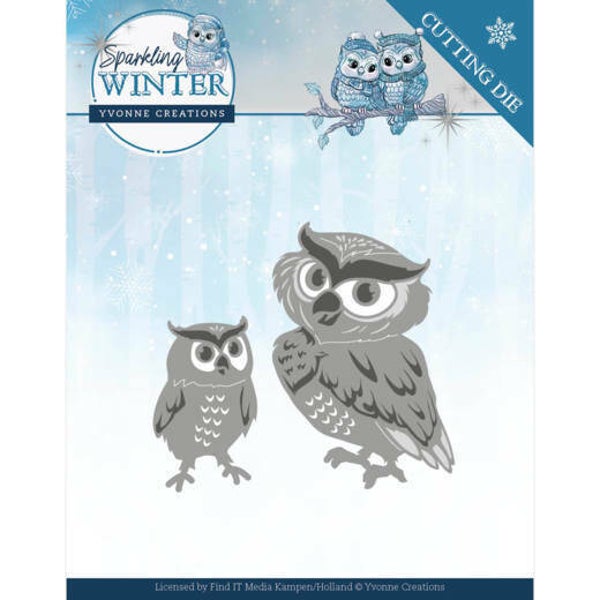 YCD10192 Winter Owls - Sparkling Winter
