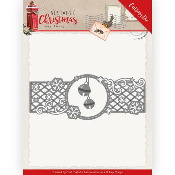 ADD10223 Nostalgic Christmas - Christmas Bells Border