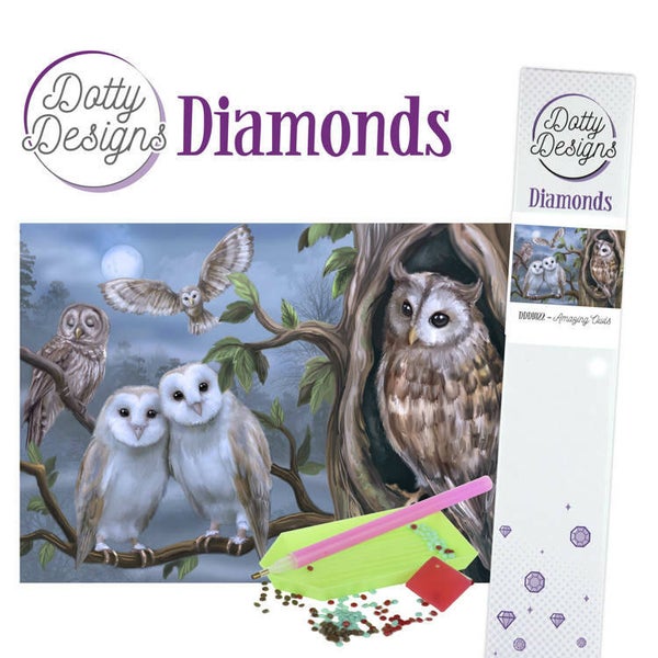 DDD1022 Amazing Owls