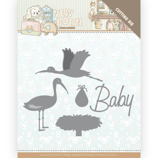 YCD10234 Newborn - Stork