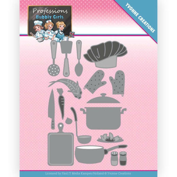 YCD10236 Bubbly Girls - Professions - Kitchen Staff