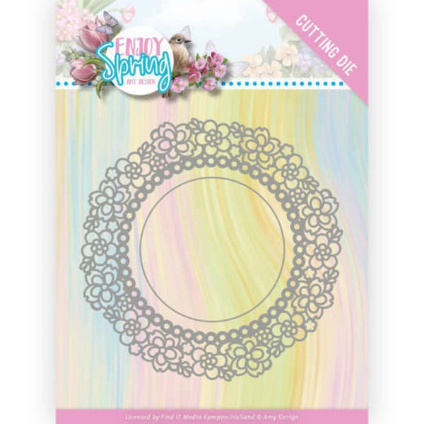 ADD10238  Enjoy Spring - Flower Circle