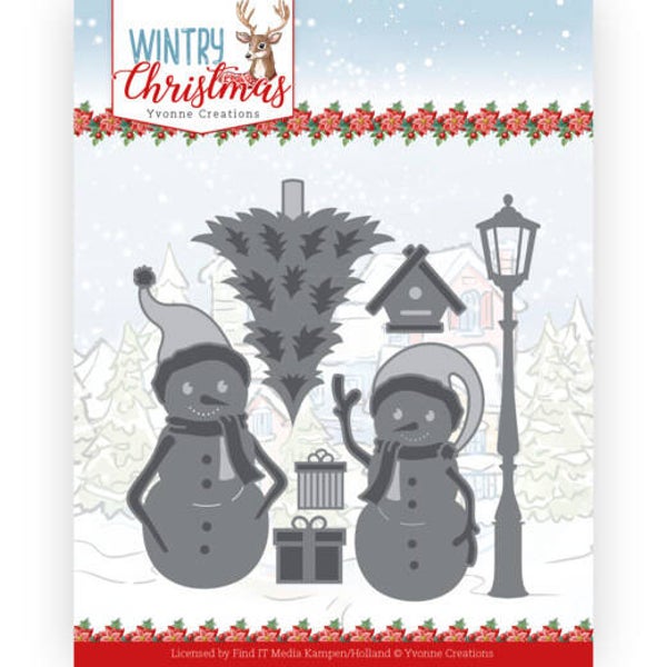 YCD10244 Wintery Christmas - Snow Friends