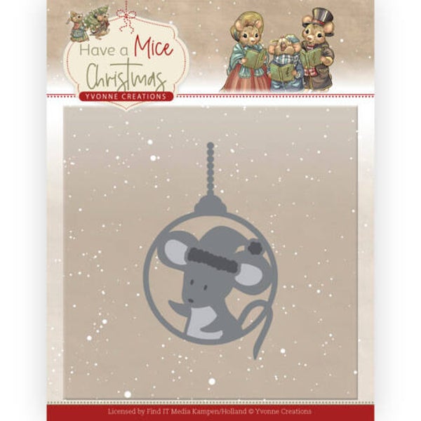 YCD10253 Have a Mice Christmas - Christmas Mouse Bauble
