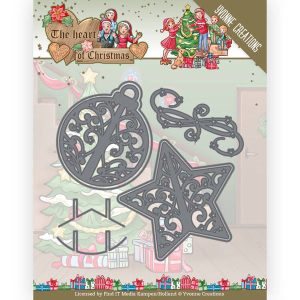 YCD10254 The Heart of Christmas - Twinkling Decorations