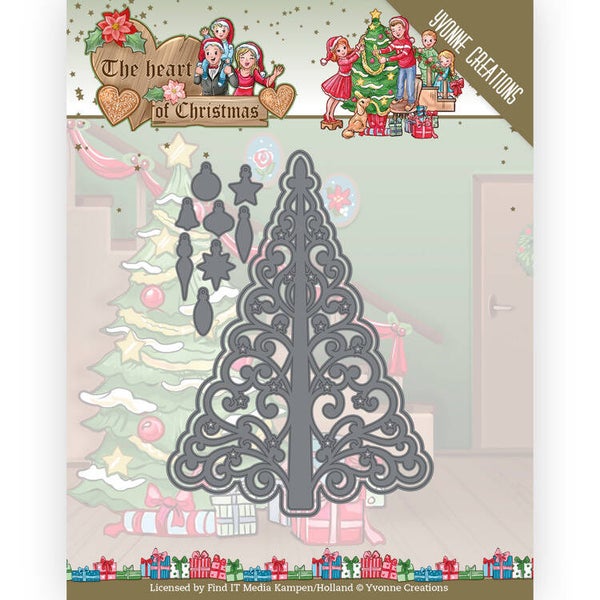 YCD10255 The Heart of Christmas - Twinkling Tree