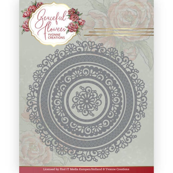 YCD10261 Graceful Flowers - Graceful Circle