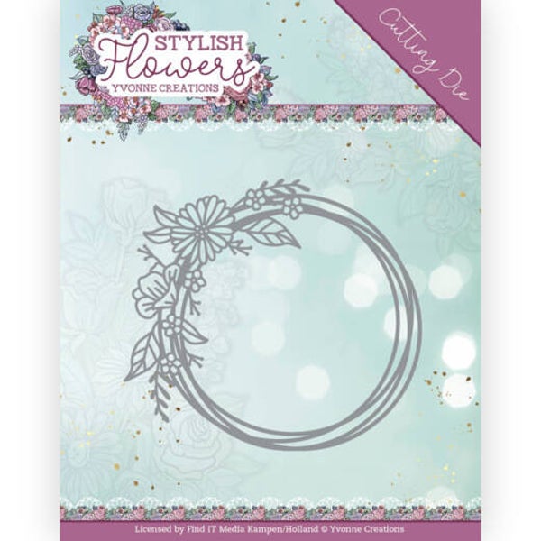 YCD10269 Stylisch Flowers - Flower Hoop