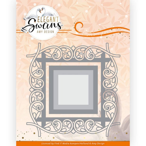 ADD10269 Elegant Swans - Elegant Frame