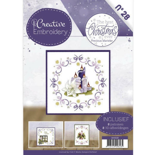 CB10028  Creative Embroidery 28 Marieke - The Best Christmas ever