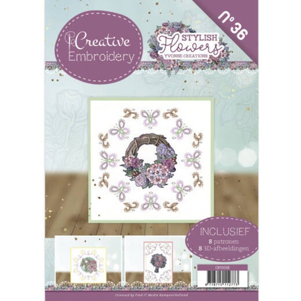 CB10036 Yvonne Creations - Stylish Flowers