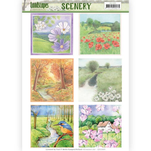 CDS10005 Jeanine's Art - Landscapes - Landscape Squaree