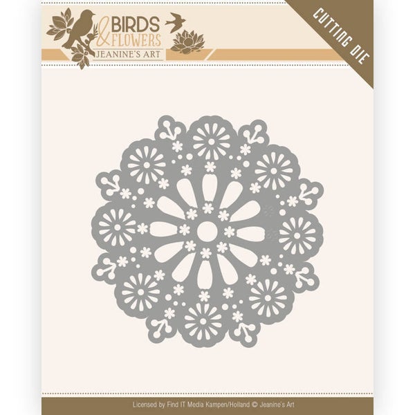 JAD10060 Daisy Circle - Birds and Flowers