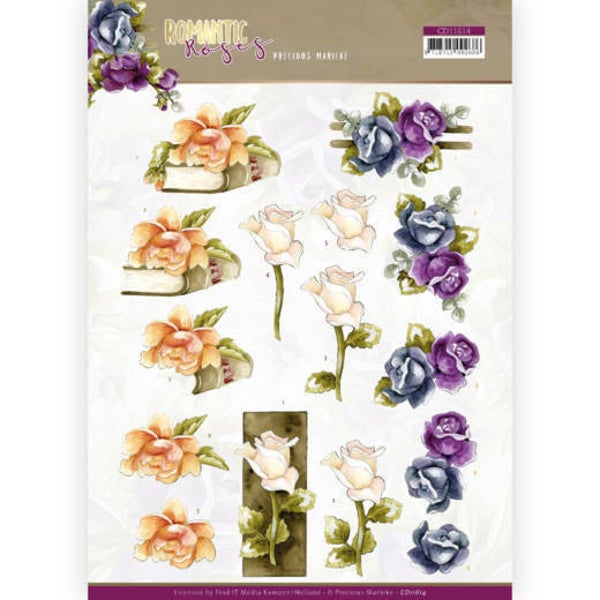 Romantic Roses - Multicolor