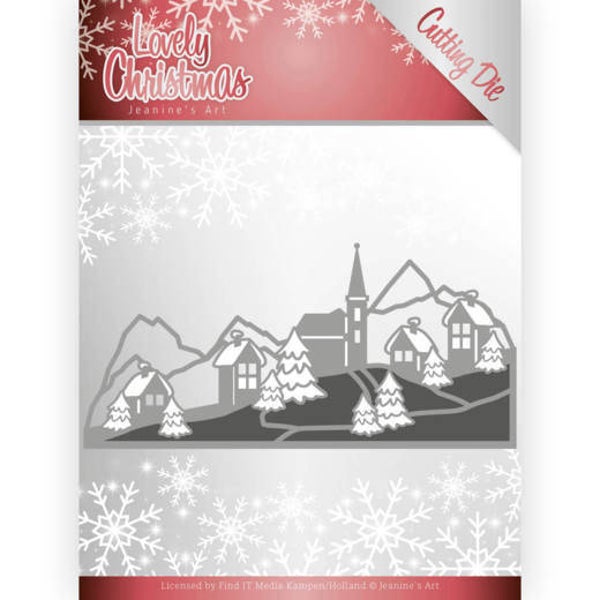JAD10079 Lovely Christmas Landscape - Lovely Christmas