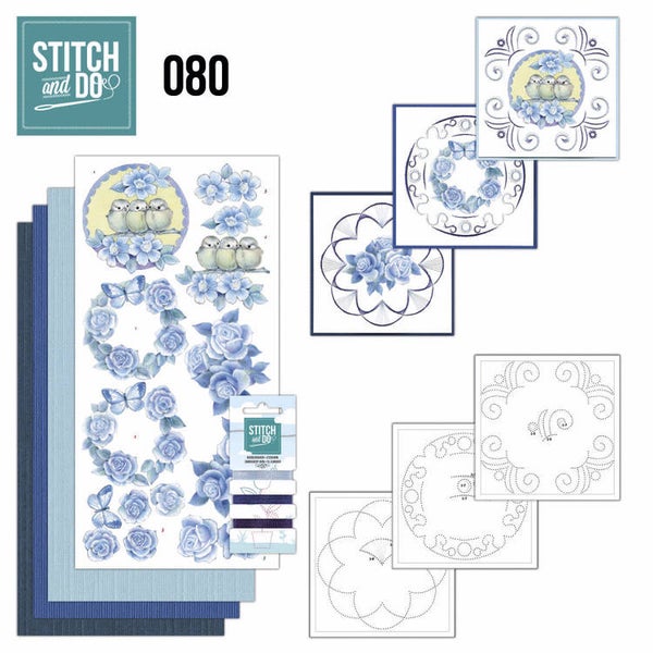 STDO080 Vintage Bloemen