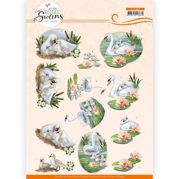 Elegant Swans - Swans Family