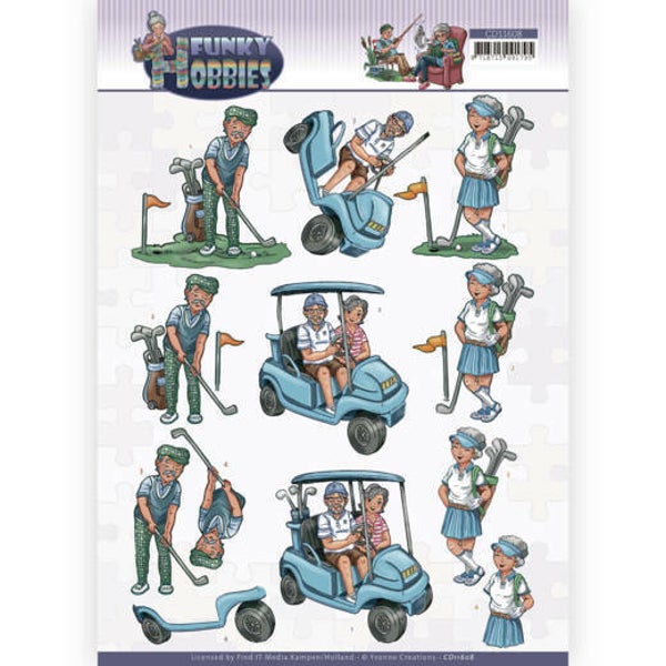 Funky Hobbies - Golf