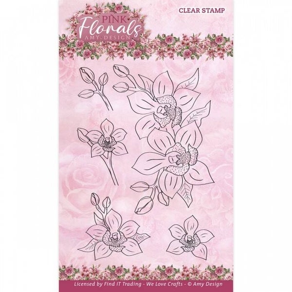 ADCS10079 Pink Florals - Orchid