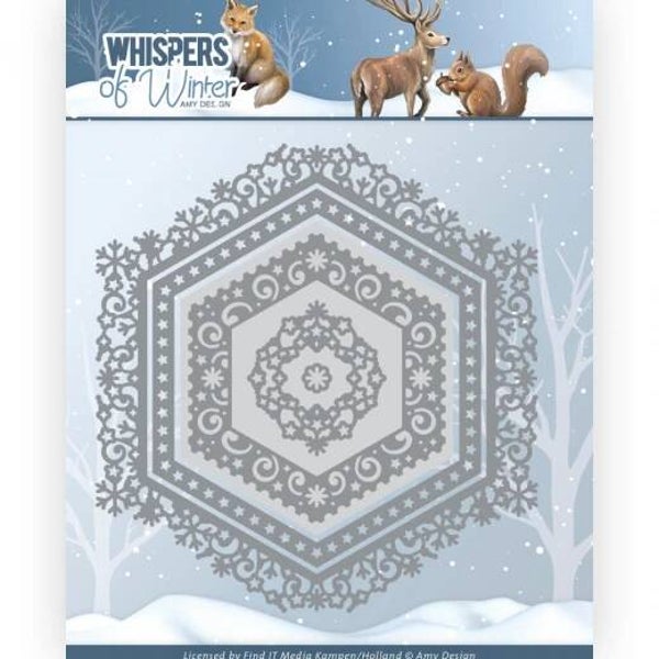 ADD10290 Whispers of Winter - Winter Hexagon