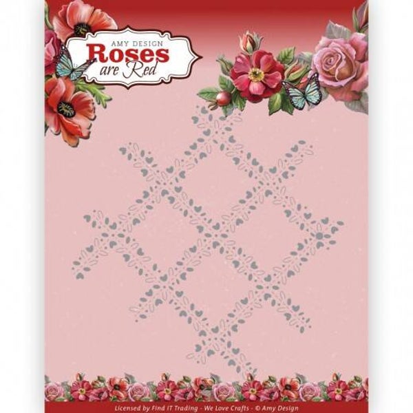 ADD10299 Roses Are Red - Rose Trellis