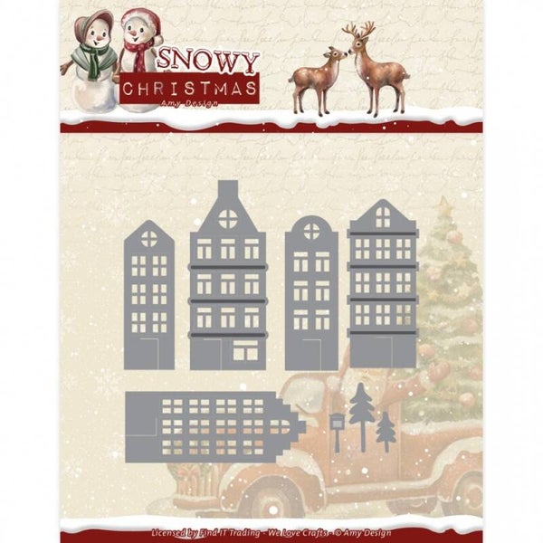 ADD10303 Snowy Christmas - Chrismas Houses