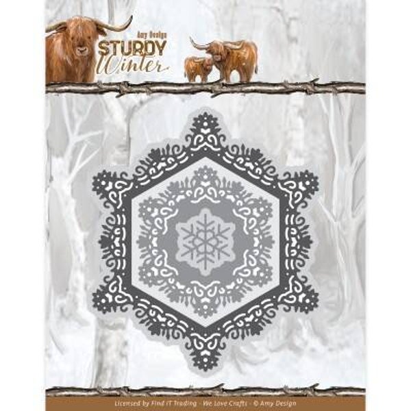 ADD10307 Sturdy Winter - Winter Hexagon