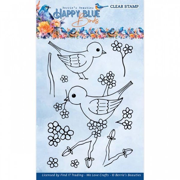 BBCS10001 Happy Blue Birds - Birds