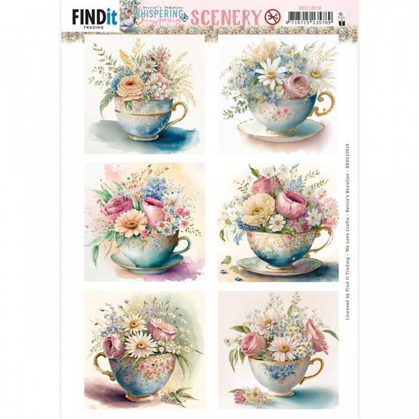 BBCS10019 Whispering Spring - Tea Square