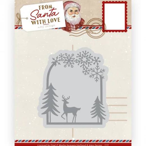 ADD10278 From Santa with love - Reindeer Scene