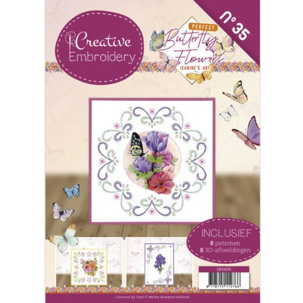 CB10035 Jeanine's Art - Perfect Butterfly Flowers