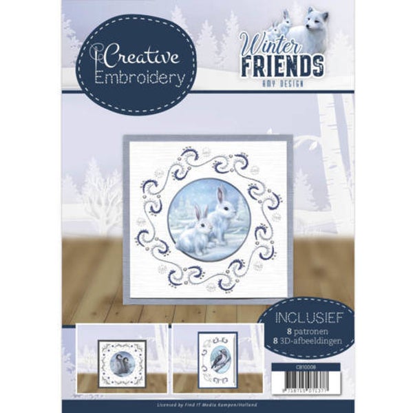 cb10008 Creative Embroidery 8 - Winter Friends - Amy Design