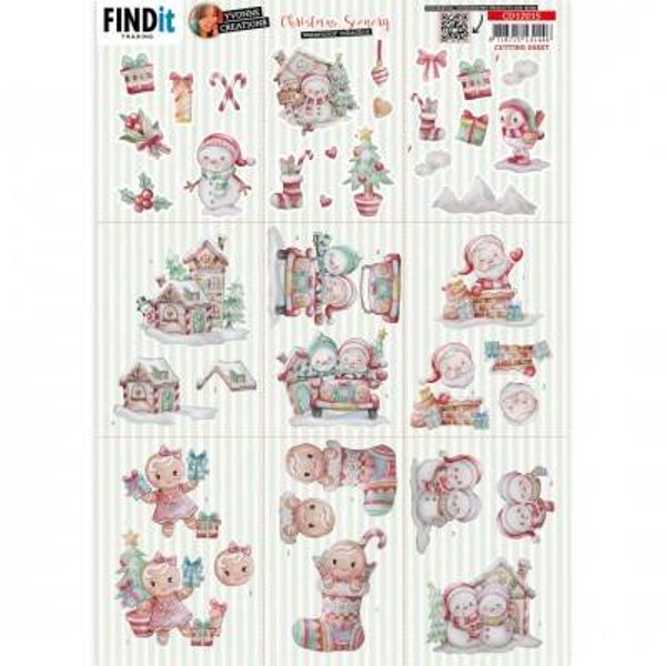 CD12015 Christmas Scenery - Mini