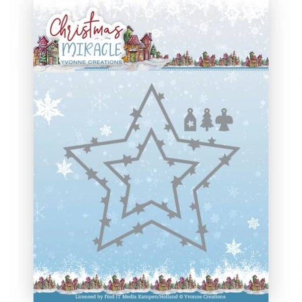 YCD10281 Christmas Miracle - Star Decorations