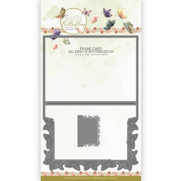 CDCD10141 Precious Marieke - Beautiful Butterflies - Frame All Kind Of Butterflies A5