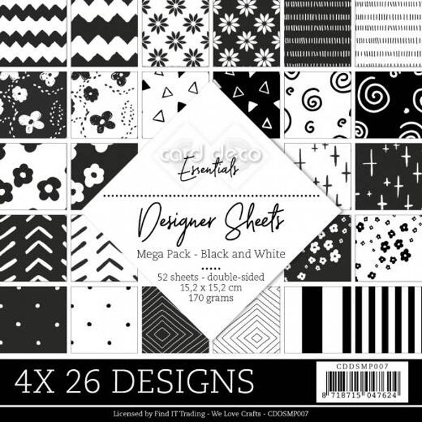 CDDSMP007 Mega Pack - Black and White