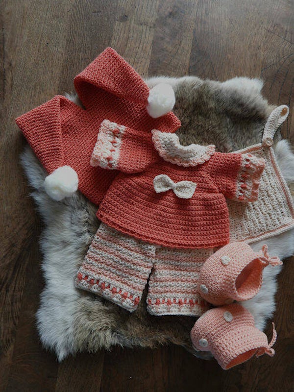 69042/035 Funny kledingset Sleepy Gril Trendy