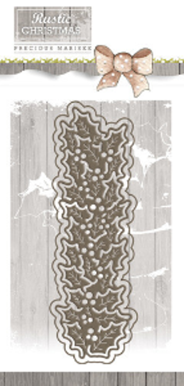 PM10044 Precious Marieke - Rustic Christmas - Holly