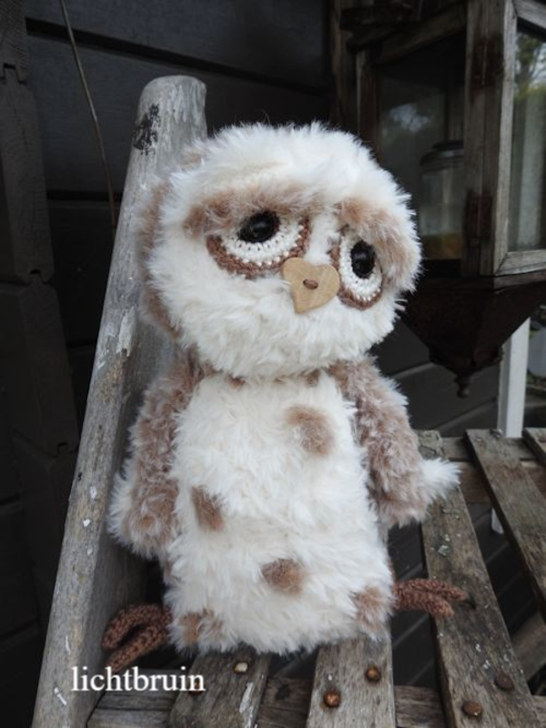 Funny Furry Owl Soft