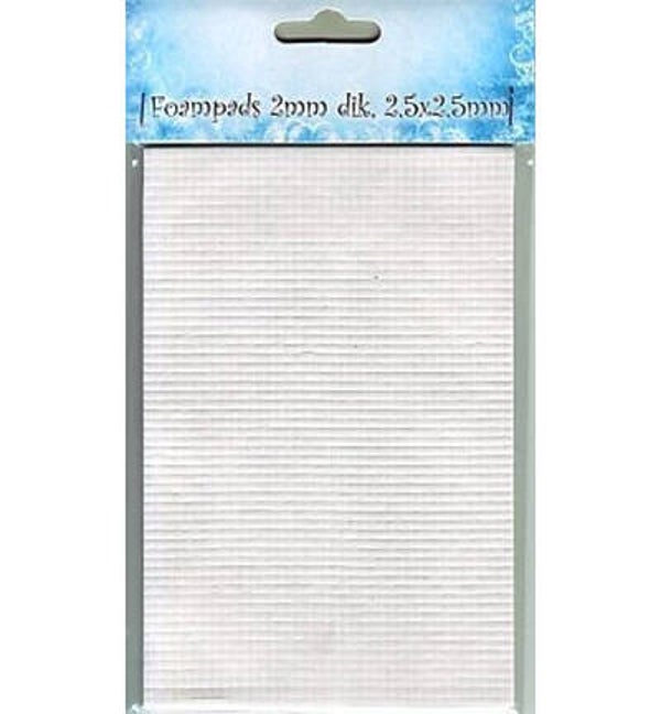 3D Foam pads 2,5x2,5 mm Nellie's Choise