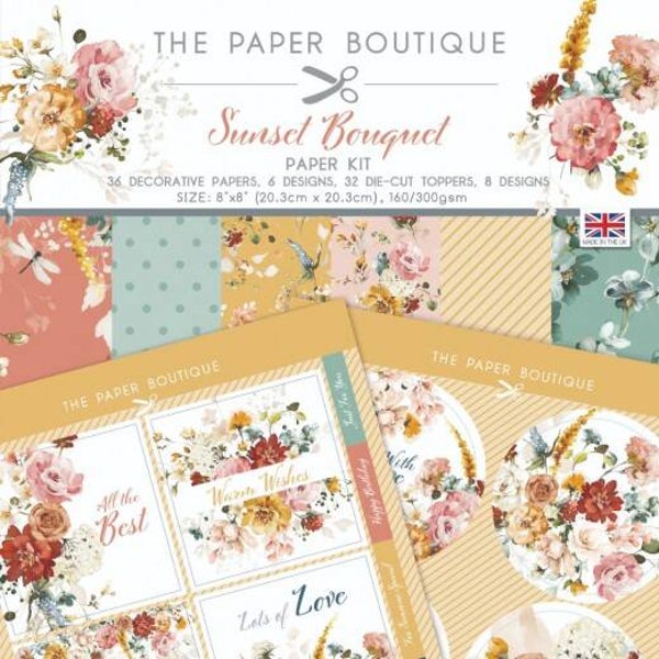 PB1703 Sunset Bouquet Paper Kit
