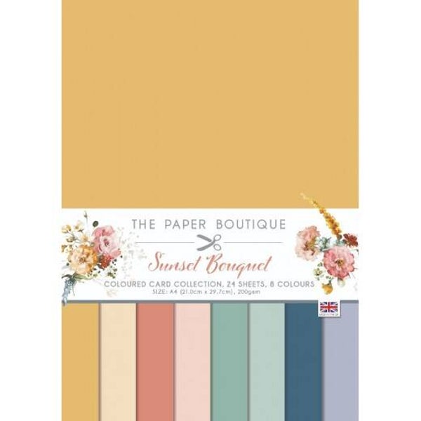 PB1707 Sunset Bouquet Colour Card Collection