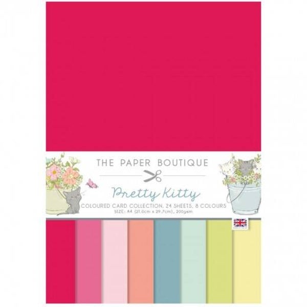 PB1790 Pretty Kitty Colour Card Collection
