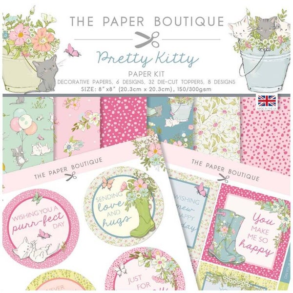 PB1792 Pretty Kitty Paper Kit