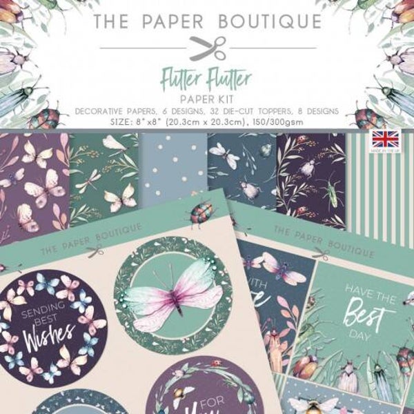 PB1919 Flitter Flutter Paper Kit