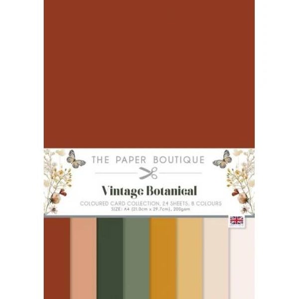PB1926 Vintage Botanical 8x8 Paper Pad